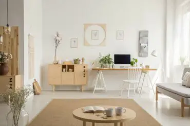 How Big should a Rug be in a Home Office